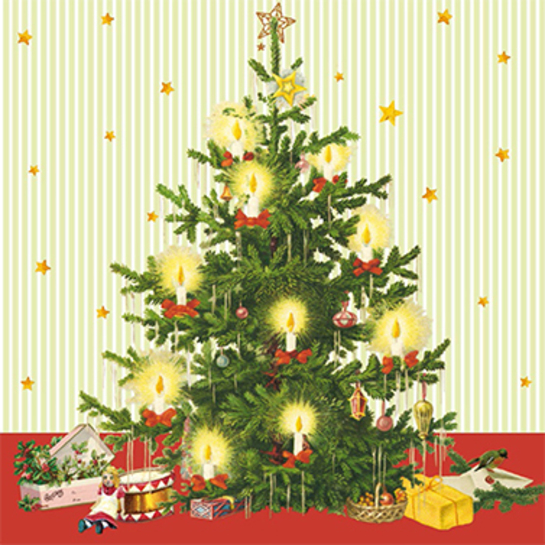 Papierové obrúsky vianočný stromčekphoto