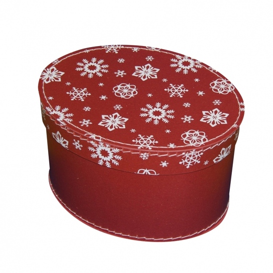 Krabica vianočná červenáphoto