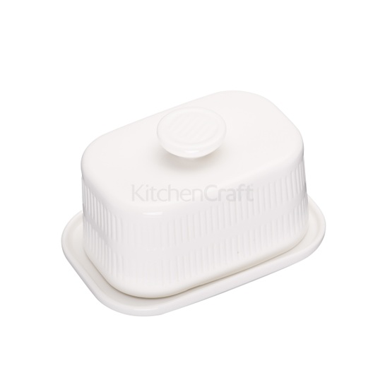 Dóza na maslo biela CALICOphoto