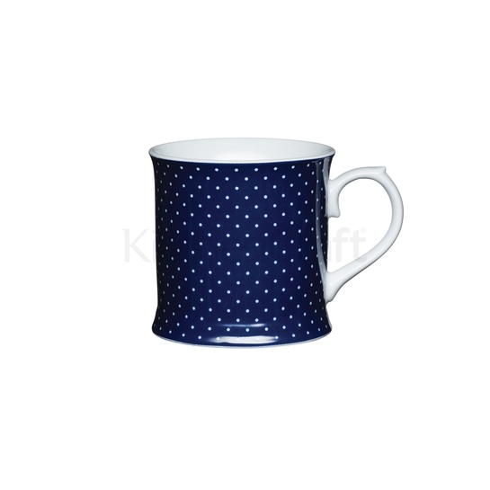 Šálka modrá s bodkamiphoto