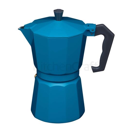 Moka kávovar modrýphoto