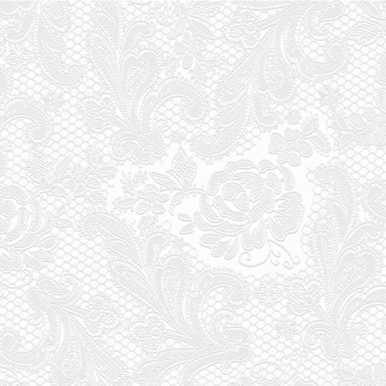 Servítky krajkované perlové 33x33 cmphoto