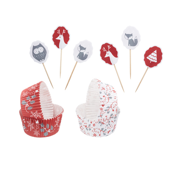 Papierové košíčky lesný svetphoto