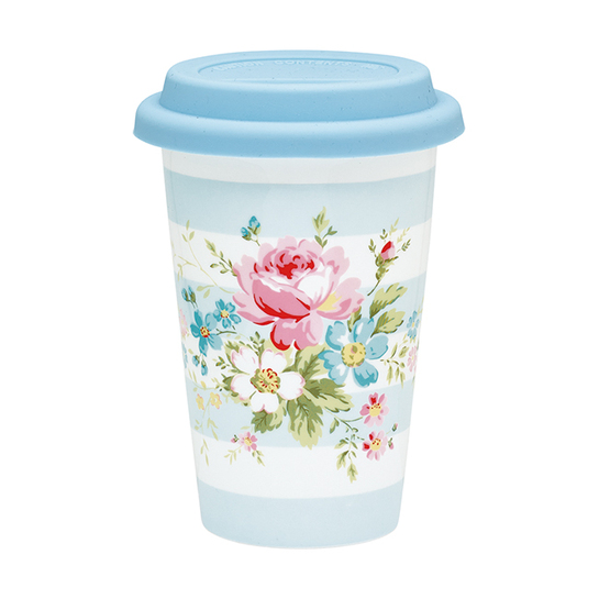 Porcelánový cestovný hrnček Marie pale bluephoto