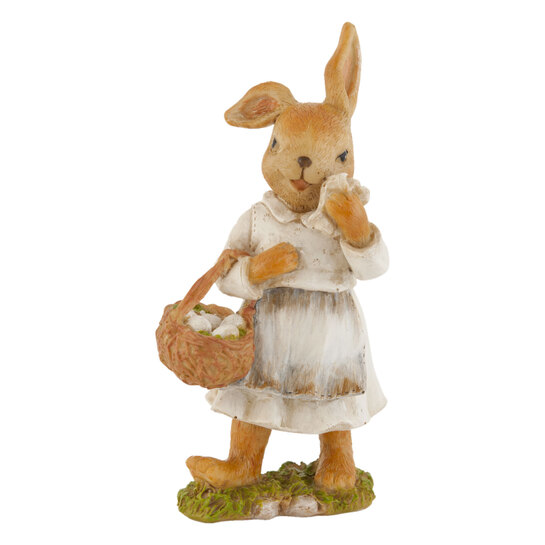 Veľkonočná zajačica s košíkomphoto