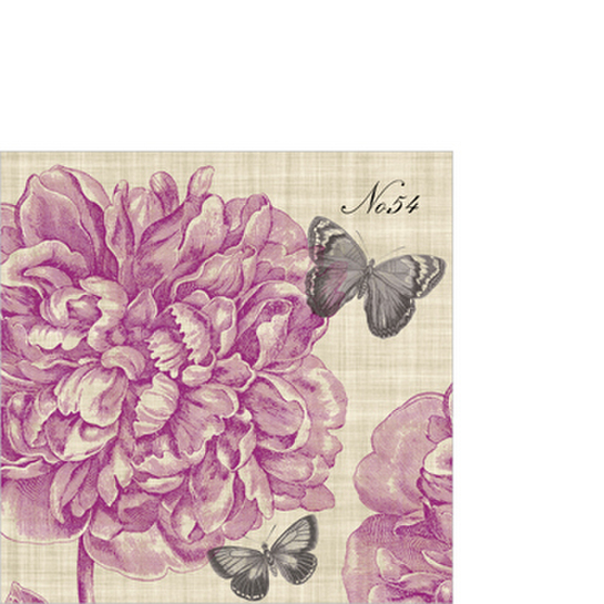 Papierové obrúsky pivónie koktejlovéphoto