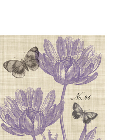 Papierové obrúsky motýle koktejlovéphoto