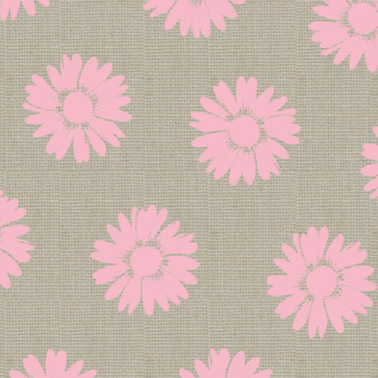 Papierové obrúsky margarétky ružové photo