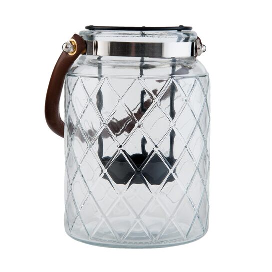 Svietnik sklenený na zaveseniephoto