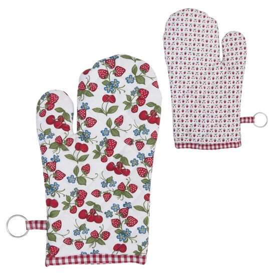Kuchynská rukavica jahodyphoto