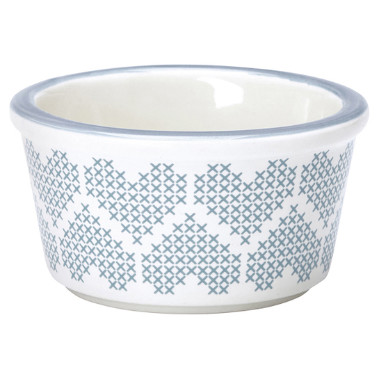 Zapekacia miska Micha dusty blue maláphoto