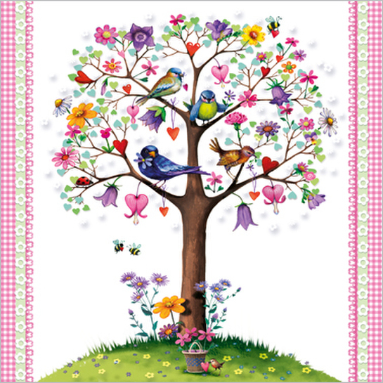 Papierové obrúsky Strom láskyphoto