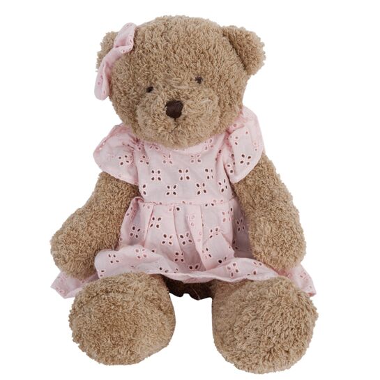 Medvedík v ružových šatáchphoto