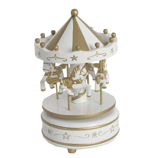 Hracia skrinka - biely kolotočphoto