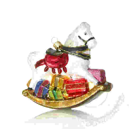 Vianočná ozdoba húpací koníkphoto