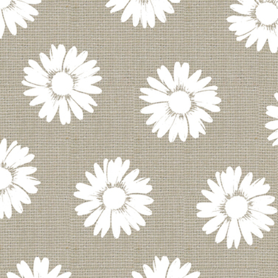 Papierové obrúsky margarétky biele photo