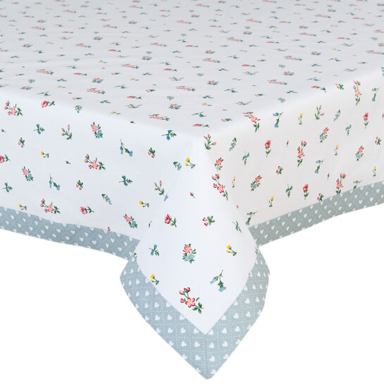 Obrus s jemnými kvetinkami 130 x 180 cmphoto