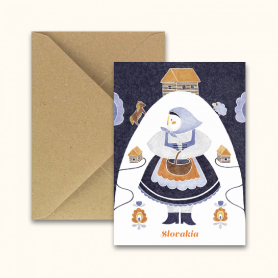 Pohľadnica Folklórphoto