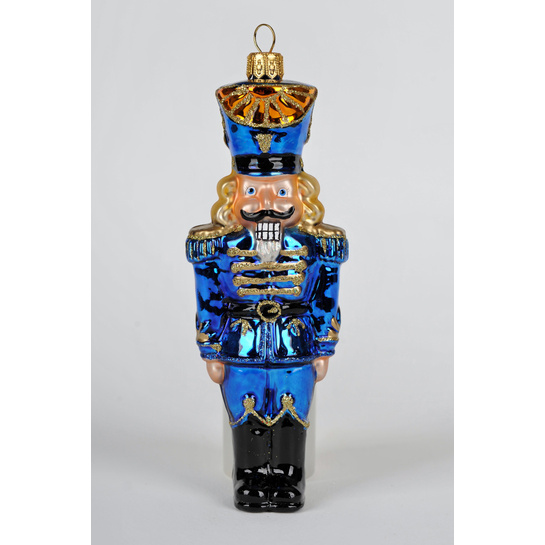 Vianočná ozdoba modrý vojačikphoto