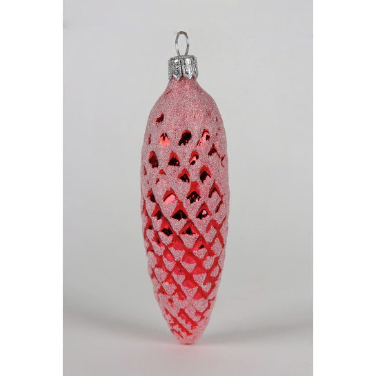 Vianočná ozdoba šiška červenáphoto