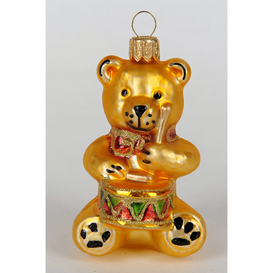 Vianočná ozdoba medvedík s bubienkomphoto