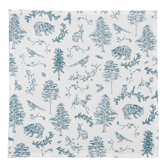 Textilný obrúsok lesnýphoto