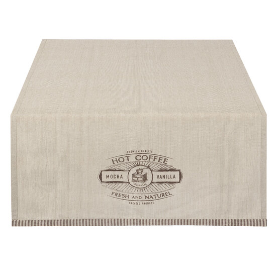 Obrus - štóla hot coffee 50 x 140 cmphoto