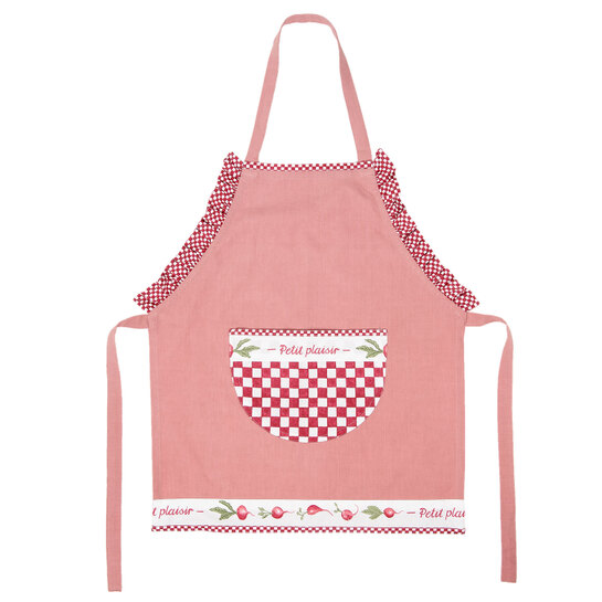 Zásterka pre deti reďkovkováphoto