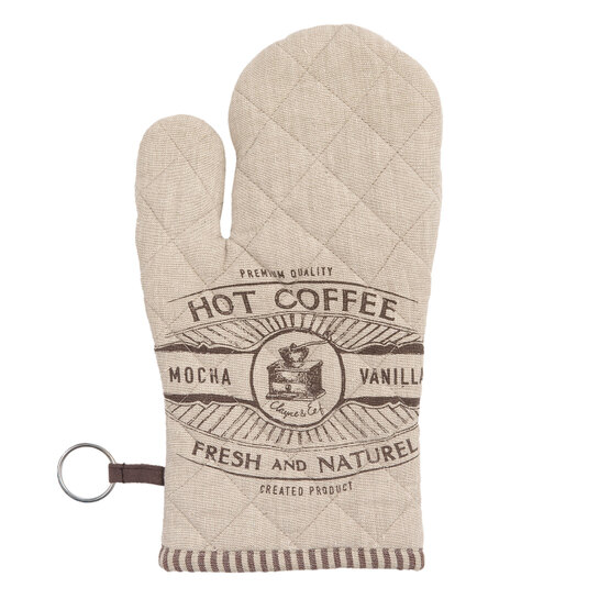 Kuchynská rukavica hot coffeephoto