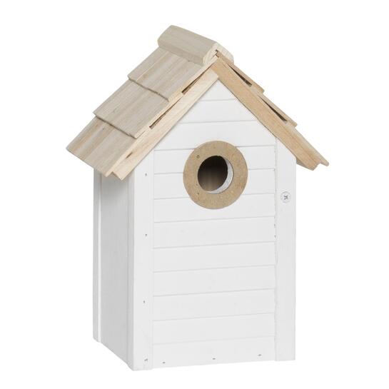 Vtáčia búdka bielaphoto