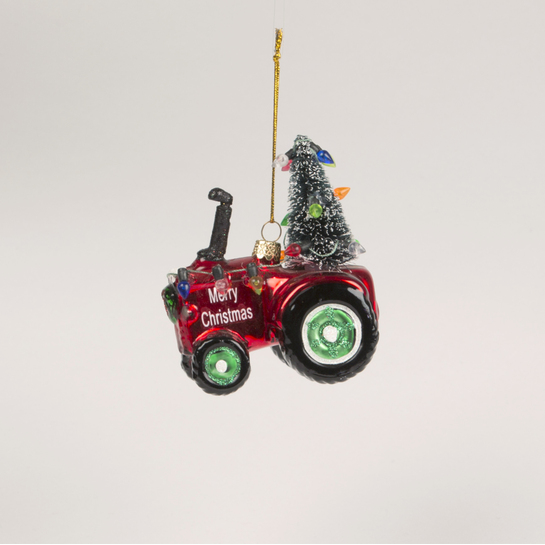 Vianočná ozdoba - traktorphoto
