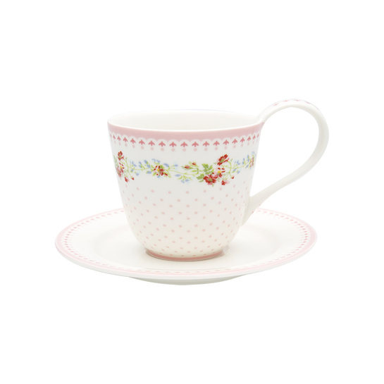 Šálka s podšálkou Sinja whitephoto