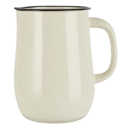 Smaltovaný džbánik 2,5L - krémovýphoto