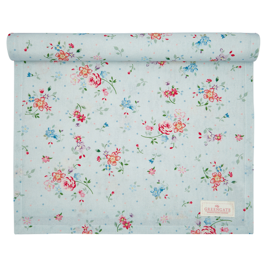 Bavlnený behúň Belle Pale Blue photo