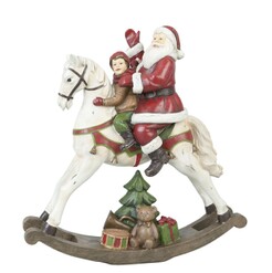 Santa na koniphoto