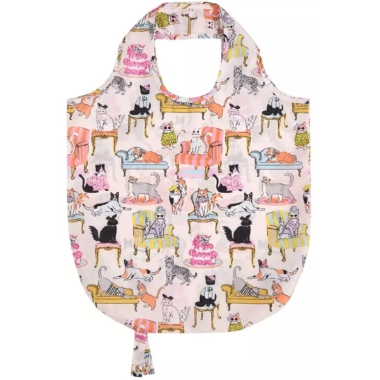 Skladacia nákupná taška - cool catsphoto