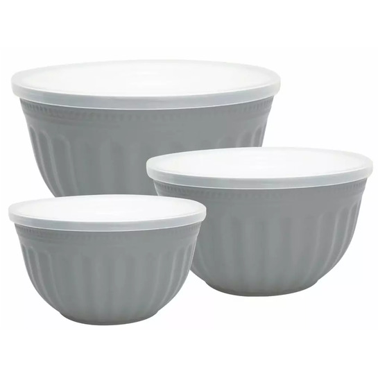 Úložné kuchynské dózy Alice stone greyphoto